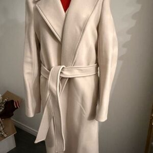 Women’s Wool Cream Women's Coat
